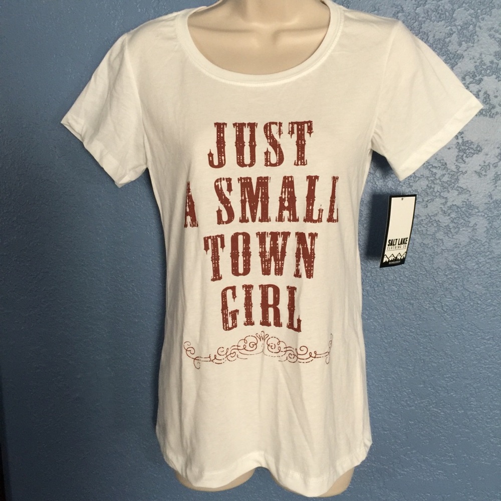 "Just A Small Town Girl" Tee by Saltlake.